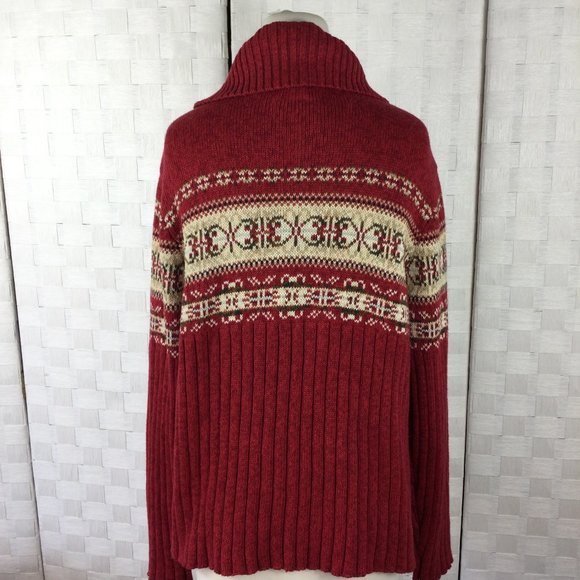 Heirloom Collectibles Vintage Zip Up Cardigan, Med - Picture 3 of 6